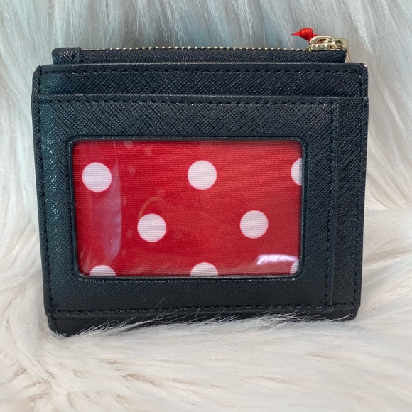 π₯° SALE π₯° NEW KATE SPADE MINNIE MOUSE WALLET - Picture 2 of 8